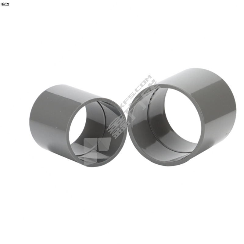峰塑 PVC-U给水等径直通 90mm 灰色