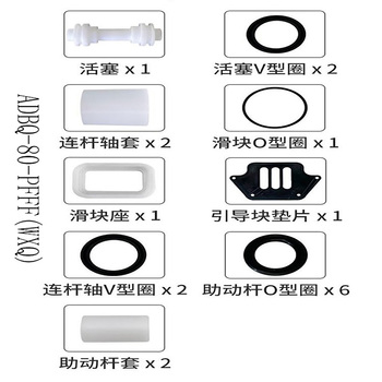 正量POSITIVE 隔膜泵气体维修包 ADBQ-80-PFFF(WXQ)