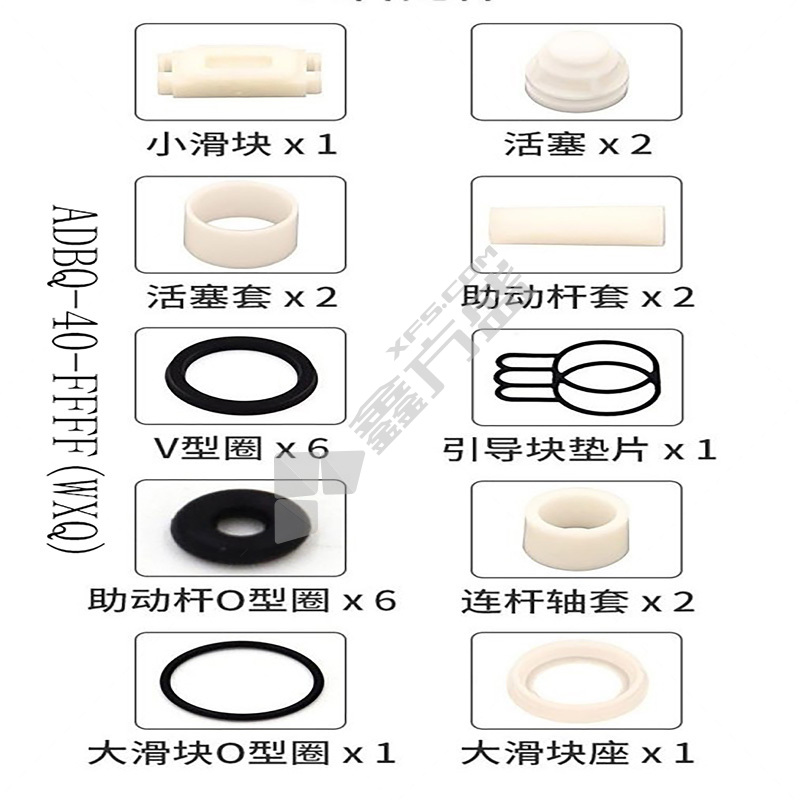 正量POSITIVE 隔膜泵气体维修包 ADBQ-40-FFFF(WXQ)