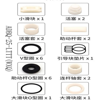 正量POSITIVE 隔膜泵气体维修包 ADBQ-25-LTTT(WXQ)