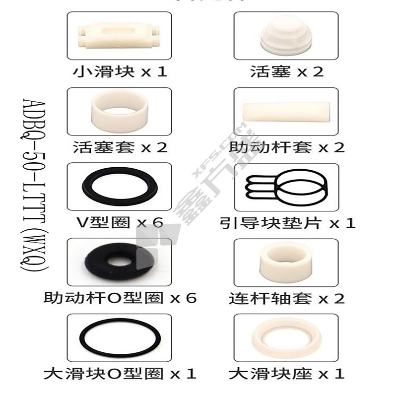 正量POSITIVE 隔膜泵气体维修包 ADBQ-50-LTTT(WXQ)