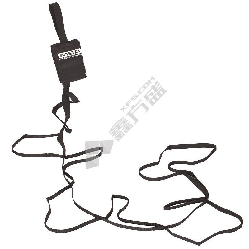 MSA梅思安 自救踏步带 10063431 可收放织带踏步环 含连接锁 黑色