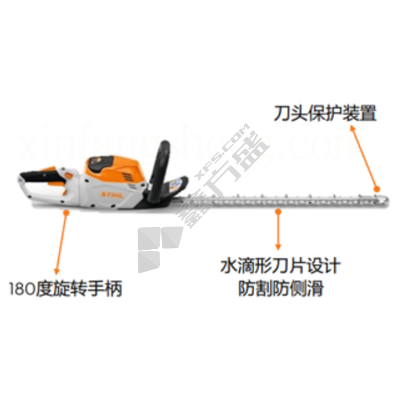 斯蒂尔 锂电绿篱机 34mm/600mm/HSA 6O