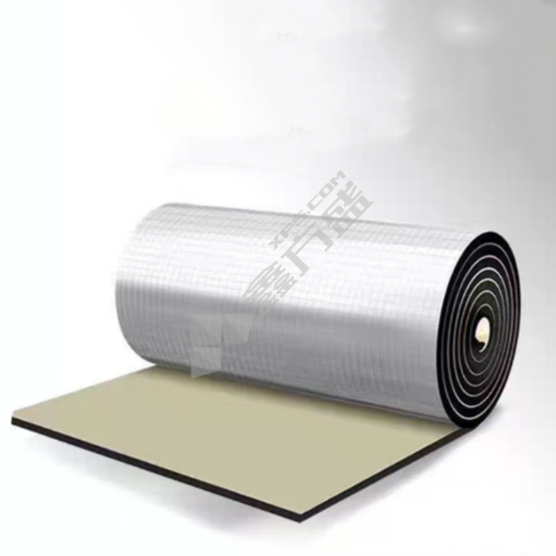 國產(chǎn)優(yōu)品 B2級 普通 橡塑帶背膠隔熱保溫板 1*10m*50mm