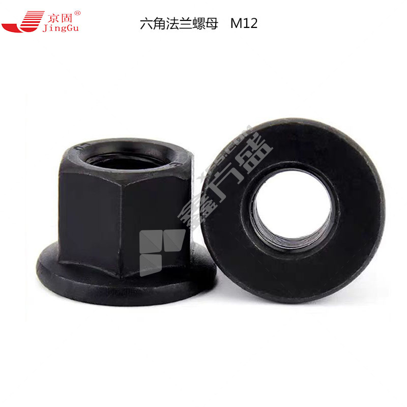 京固 六角法兰螺母 M12