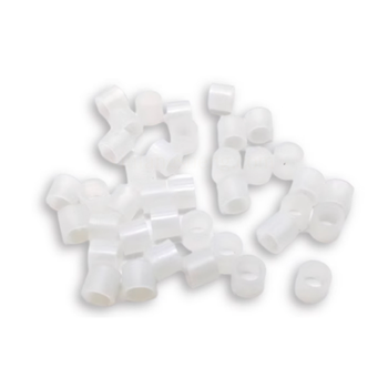 国产优品 塑料  圆套管平垫圈 外径12mm孔径8mm高度10mm*100个装/无