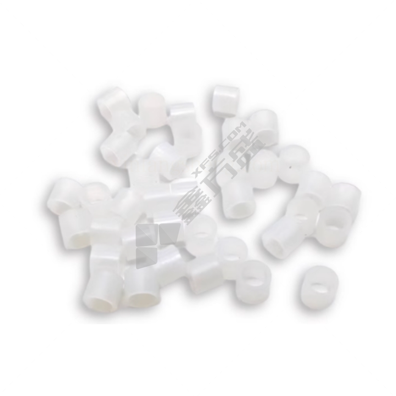 国产优品 塑料  圆套管平垫圈 外径12mm孔径8mm高度10mm*100个装/无