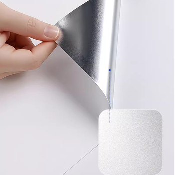 国产优品 加厚铝箔底 防水防晒外墙贴纸 120cm宽*10m长/腻子白