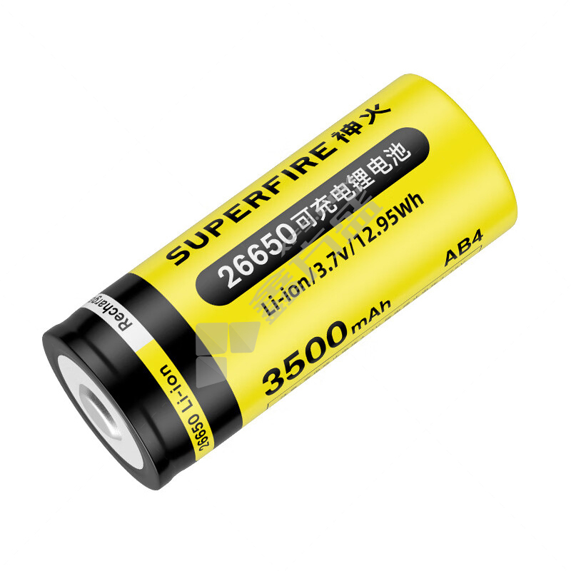 神火 AB4 不可充电 手电筒锂电池 3500mAh/3.7v