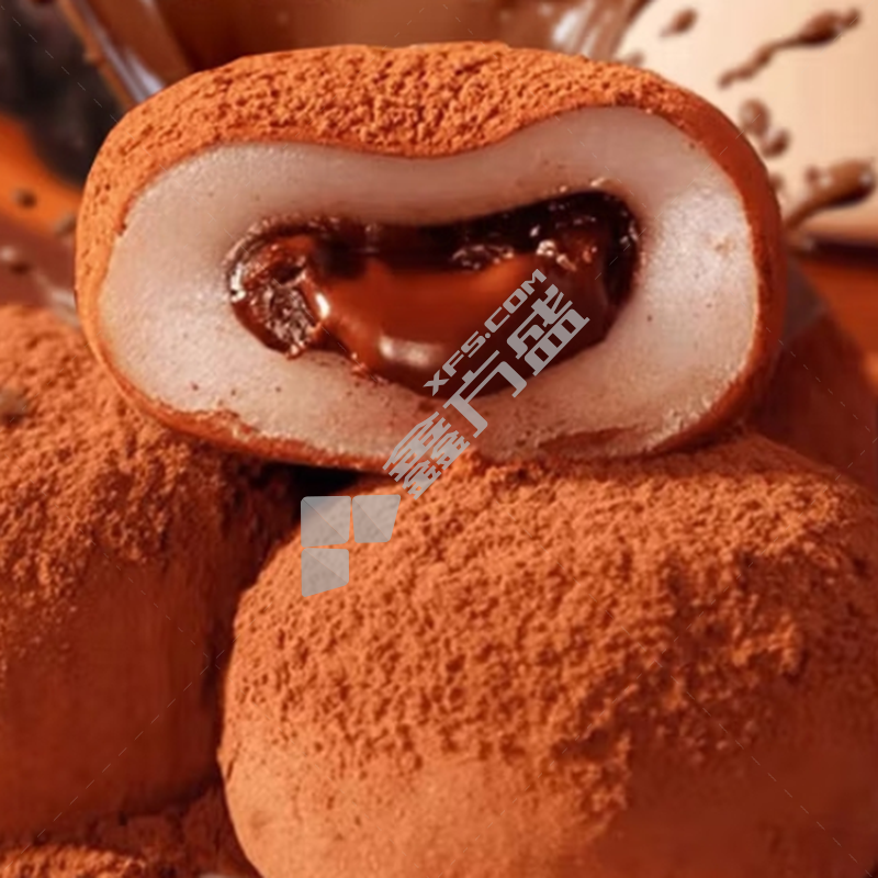 百宝库 和风生巧福团爆浆巧克力 600g/巧克力