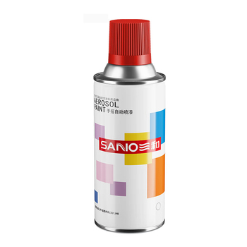 三和 手摇自喷漆 350ml/235g/大红
