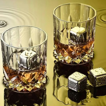 国产优品 欧式威士忌酒杯 口82mm*高94mm*2只