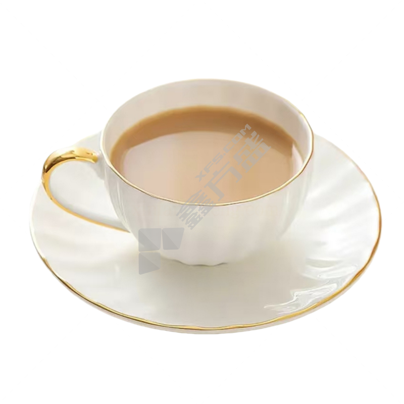 国产优品 南瓜杯单杯碟咖啡杯套装 杯210ml+15.5cm碟