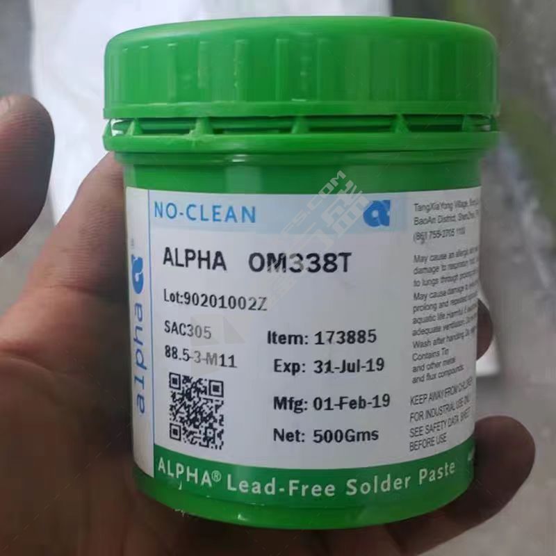 ALPHA 焊锡膏 90-3-M20（500g/罐）