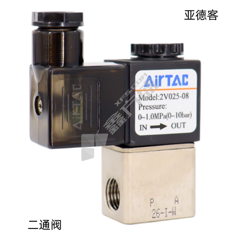 亚德客 二通阀 K2-10F