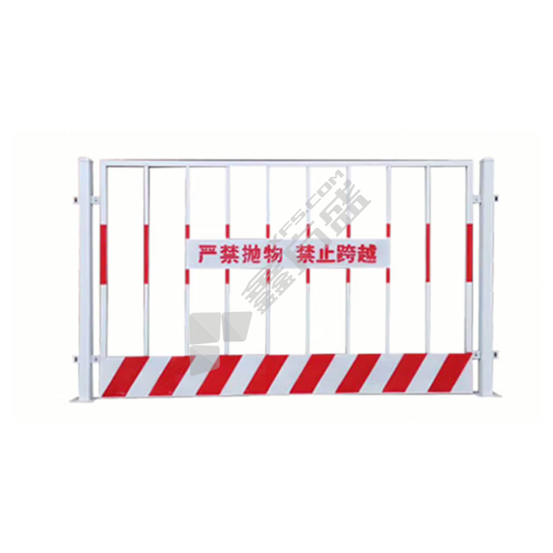 临边基坑防护围栏 2000mm/10kg/1200mm/红白/冲孔式