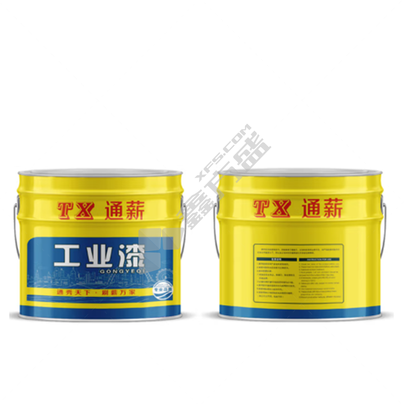 通薪 环氧耐磨地坪漆 25kg/艳绿