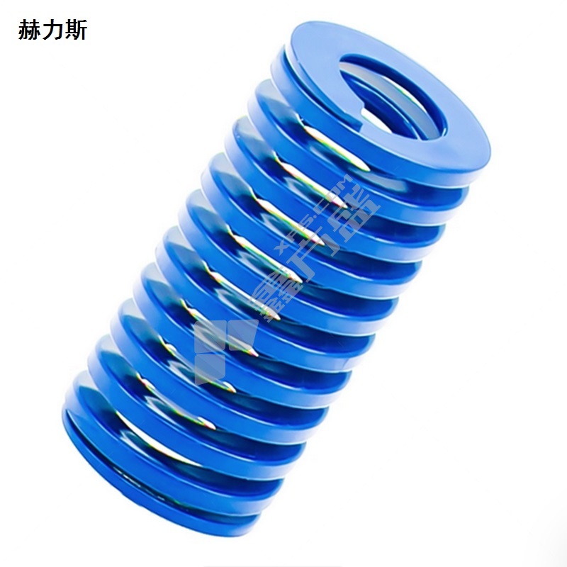 赫力斯 蓝色模具压力弹簧 M14*65