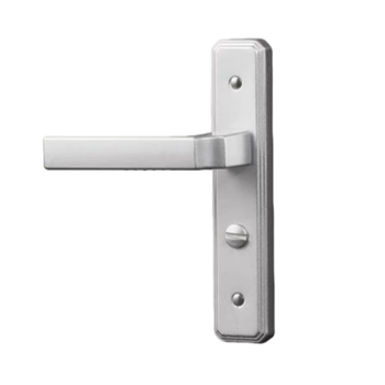 125*35mm 银色门锁 铝合金