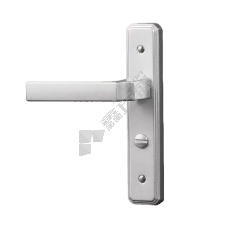 125*35mm 银色门锁 铝合金