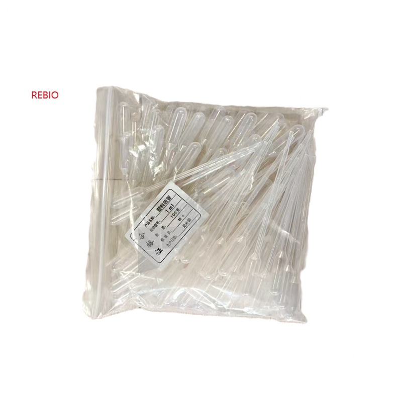 REBIO 塑料吸管 1ml，100支/包
