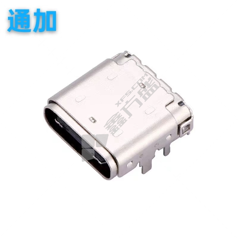 通加 Type-C母座 CHT-S023R-H146BP-P5 黑