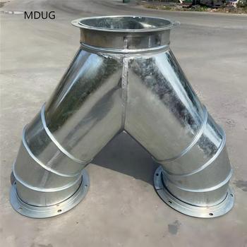 MDUG 镀锌三通圆风管 φ500/φ160mm