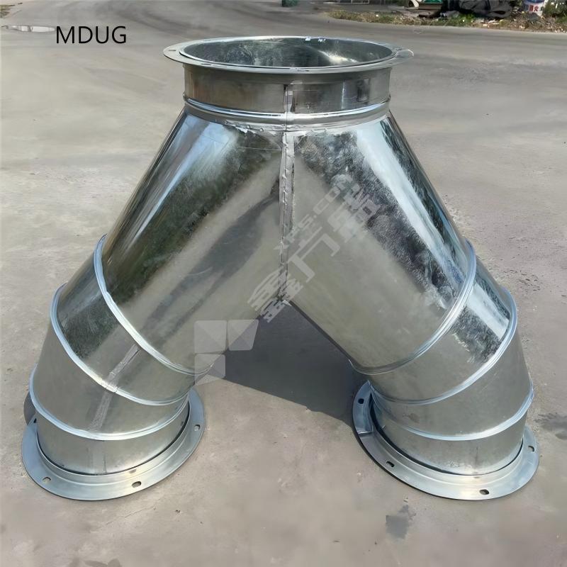 MDUG 镀锌三通圆风管 φ500/φ160mm