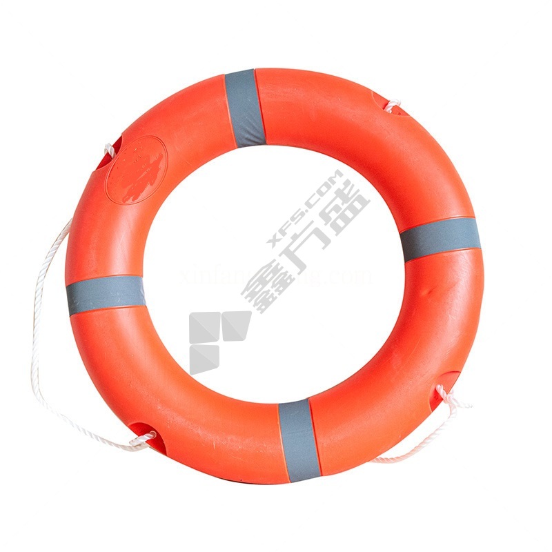 安赛瑞 救生圈 710*440*110mm/≥14.5kg/≥100kg/橙色