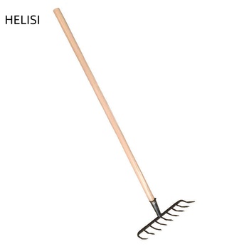 HELISI 九尺钉耙 木柄 120cm