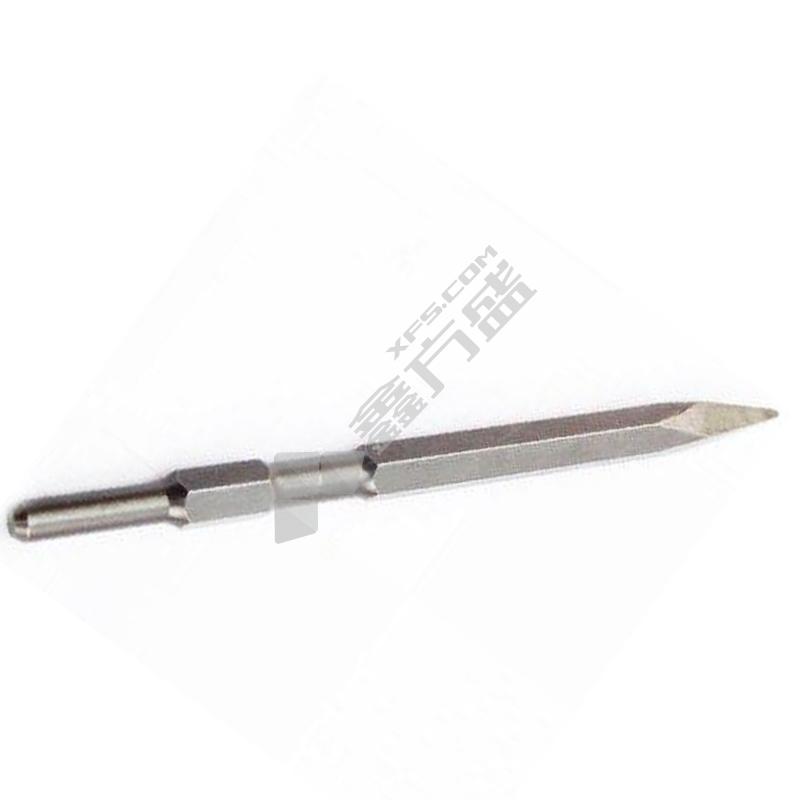 起泽 六角轴镐钎 100mm/17mm/尖头