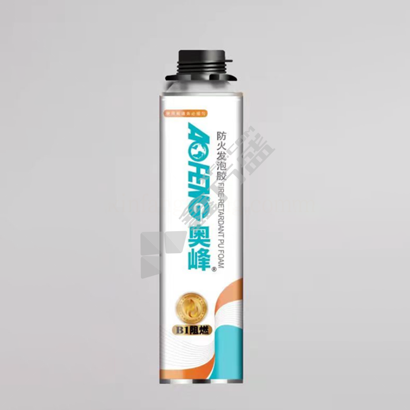 奥峰 高强度防火防水发泡胶 850g/瓶/管式