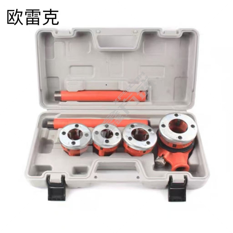 欧雷克 套丝绞板 4分、6分、1寸 三个头