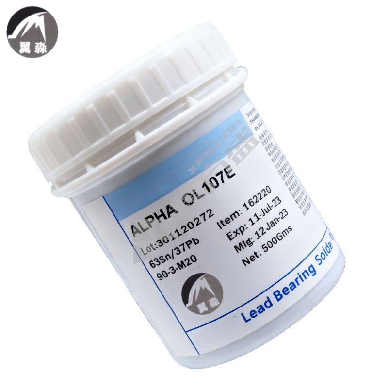 翼淼 焊锡膏 ALPHA含铅snPb63/37 OL-107E 500g/瓶