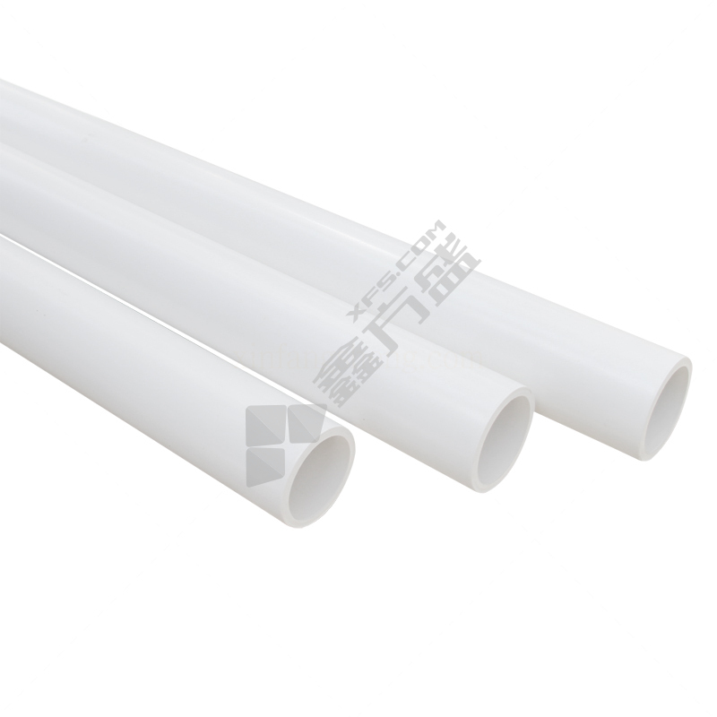 HOMSO 雄塑 白色 PVC给水管 32mm*4m/1.0Mpa