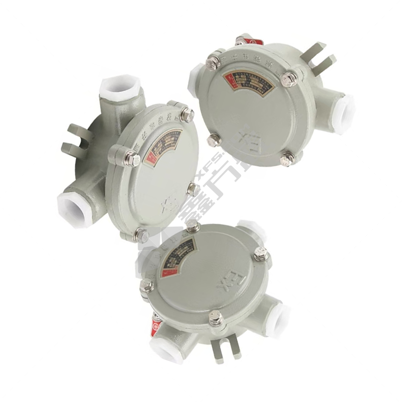 京冀 三通穿线盒 1/2"/G1/灰色