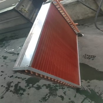 EX 南阳一通 空气式换热器 HR45 匹配制冷量45kW 尺寸：1500*1300高*65mm 材质：铜管铜翅片