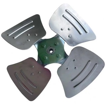 EX 南阳一通 空调冷凝风机扇叶 FZL-C6-550 匹配制冷量10KW ，25kW，30KW 扇叶：φ550 材质：不锈钢