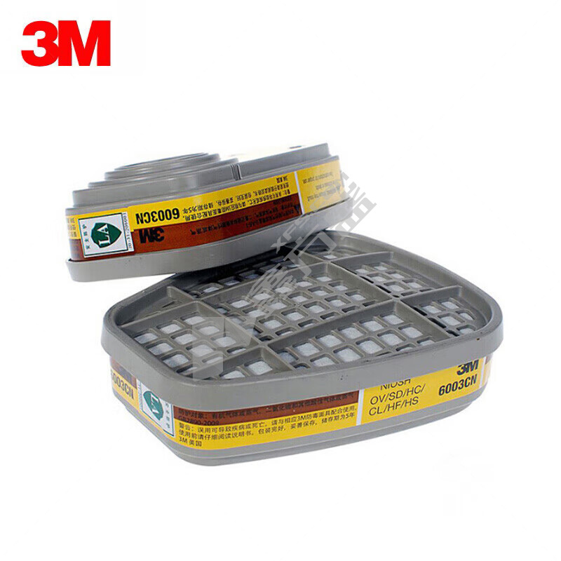 3M 有机和酸性气体滤毒盒 6003CN 个