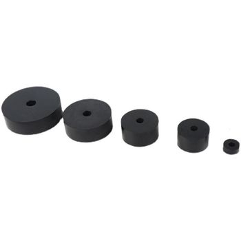 MODX 圆形橡胶减震垫.  φ25*10mm 孔10mm      