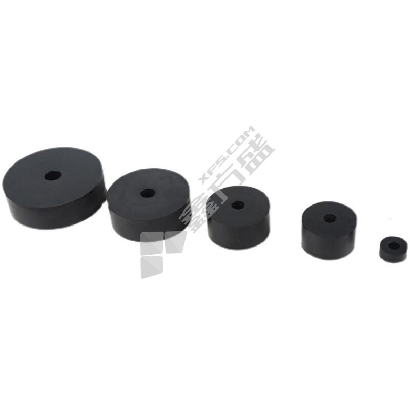 MODX 圆形橡胶减震垫.  φ25*10mm 孔10mm      