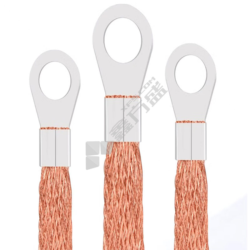 编制紫铜跨接线（6孔） 6平方*10米