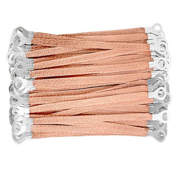 编制紫铜跨接线（6孔） 6平方*2米