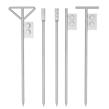 鼎鑫 镀锌尖接地极 50*5*2.5m