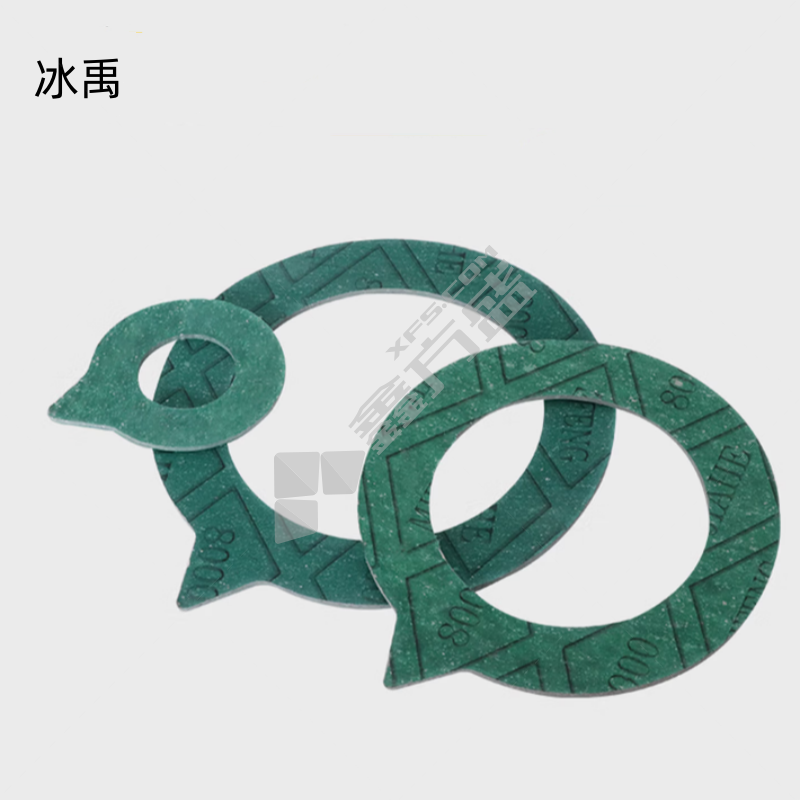 冰禹 石棉垫片带耳 DN150厚度5mm