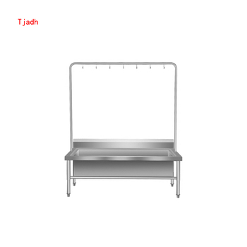 Tjadh 不锈钢加厚一体式拖把池（高架款） 120cm*60cm*175cm