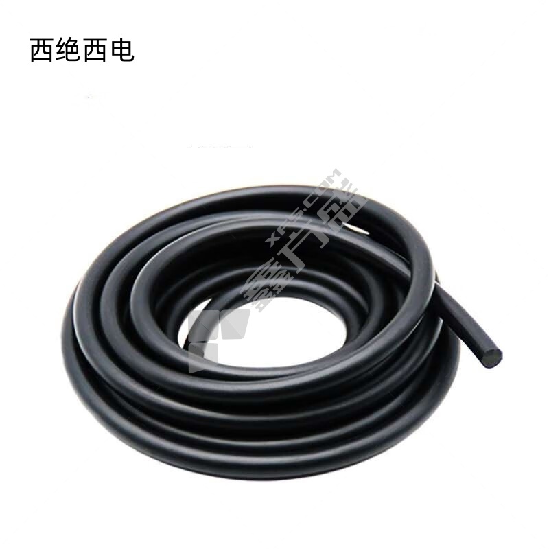 西绝西电 氟橡胶空心密封条 外径30mm 内径10mm
