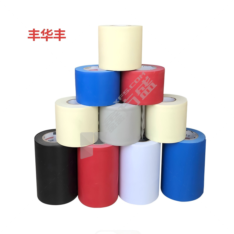 丰华丰 铜管包扎带 PVC白色4.5公分*12米