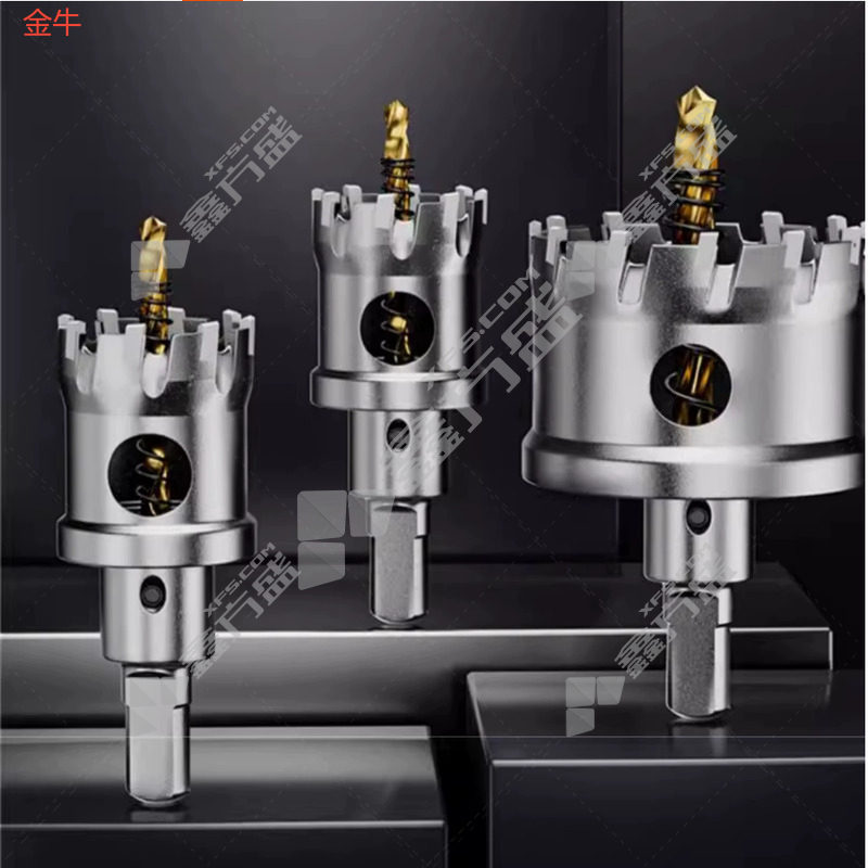 金牛 铁开孔器 10mm 银灰色