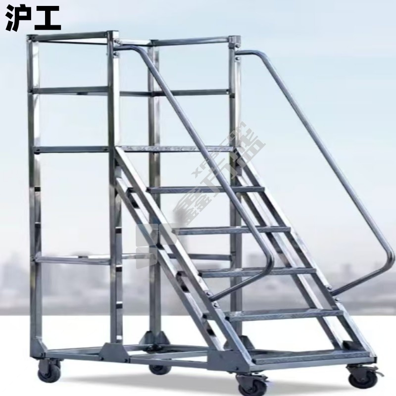 沪工 不锈钢高空平台 平台离地1.6m